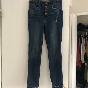 Madewell high rise jeans
